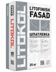 Шпаклевка LITOFINISH FASAD 25КГ